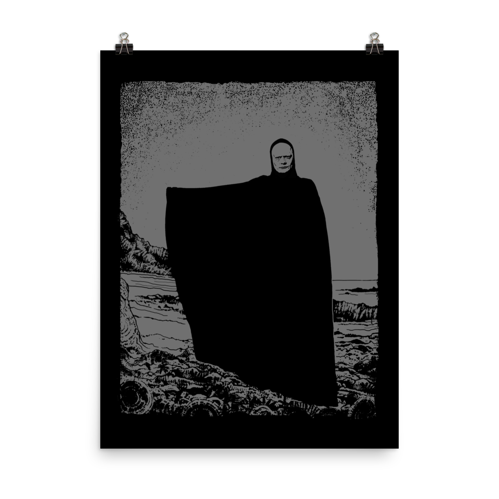 Seventh seal, death, döden - Art print