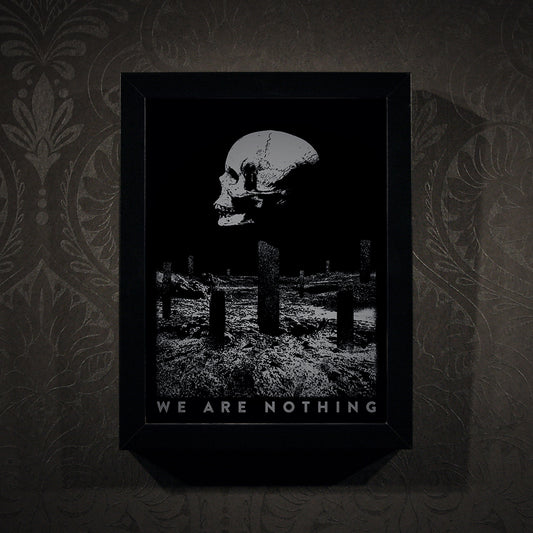 We are nothing - Framed poster