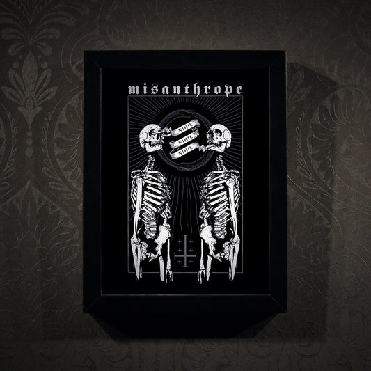 Misanthrope - Framed poster