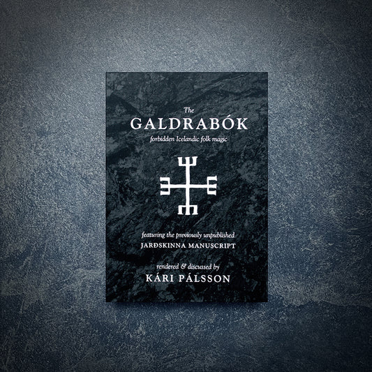 The Galdrabók Forbidden Icelandic folk magic - BOOK