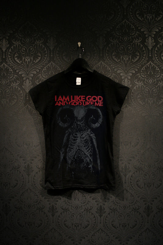 I am like GOD and GOD like me - T-shirt female fitted