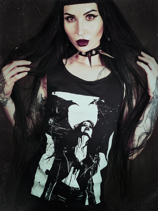 Vampire girl - LOOSE FIT TANKTOP