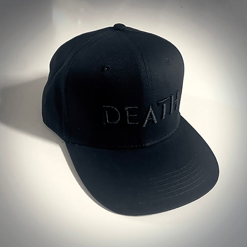 Death, embroidered snapback hat, trucker cap - SNAPBACK HAT