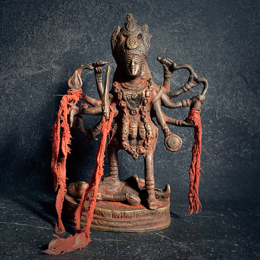 KALI statue, aged bronze patina edition - RITUAL ITEM