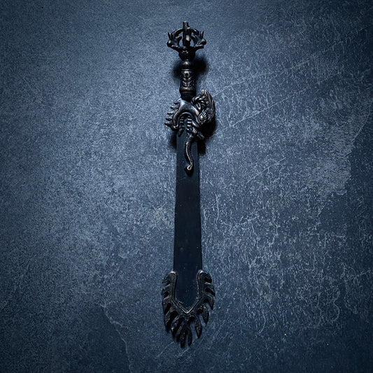 Fire Sword of Manjushri, magical ritual weapon dark patina edition  - RITUAL ITEM