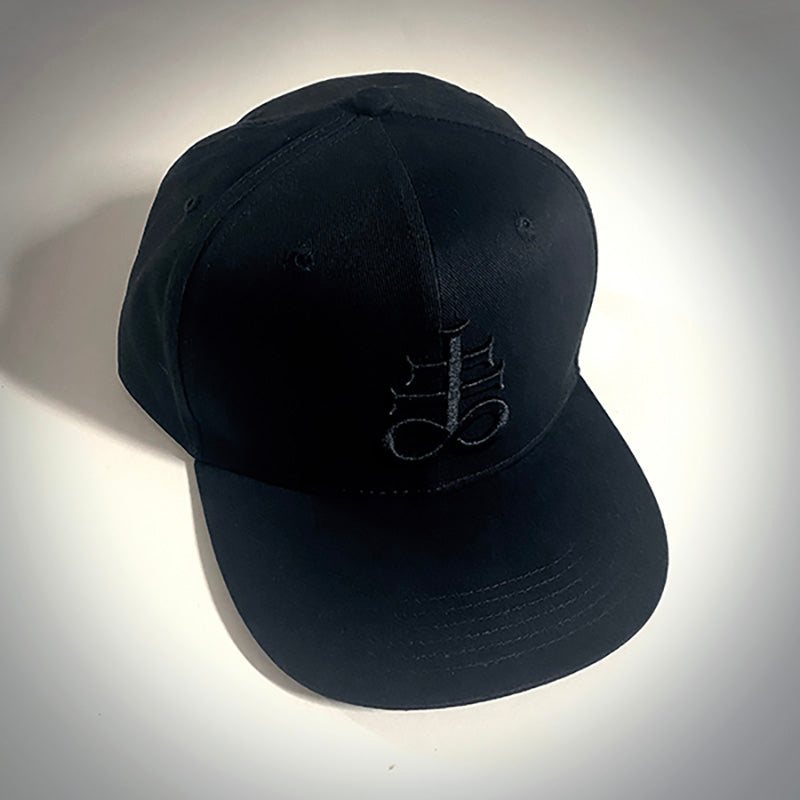 Leviathan cross, black edition, embroidered snapback hat, trucker cap - SNAPBACK HAT