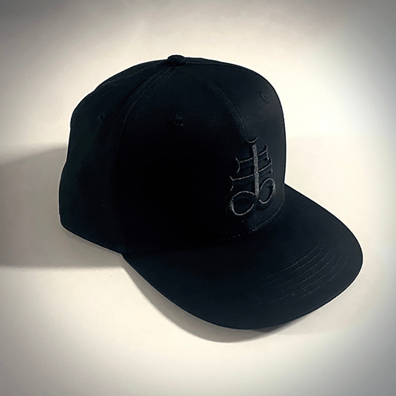 Leviathan cross, black edition, embroidered snapback hat, trucker cap - SNAPBACK HAT