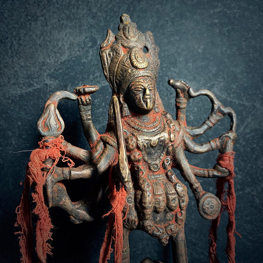 KALI statue, aged bronze patina edition - RITUAL ITEM