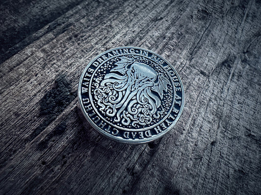 Cthulhu waits dreaming in his house - PIN