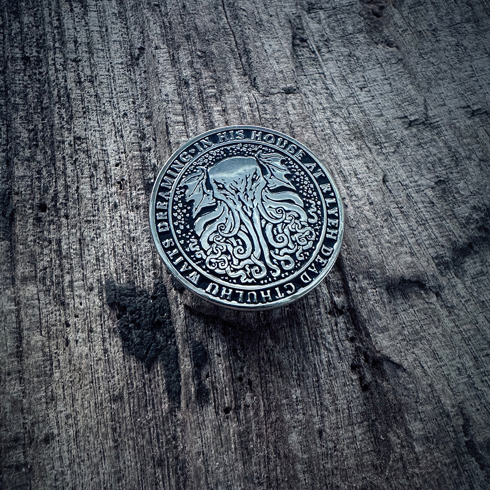 Cthulhu waits dreaming in his house - PIN