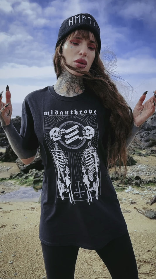 Misanthrope, nihil nihil nihil - T-shirt