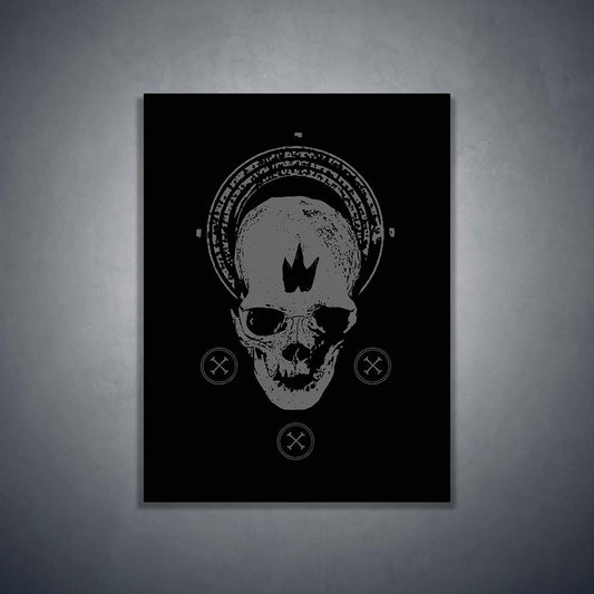 Skull gloria - Art print