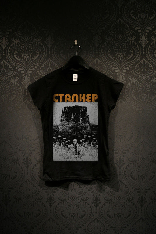 STALKER, the field, Andrei Tarkovsky - T-shirt female fitted