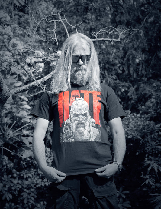HATE by Adrian Smith - T-shirt