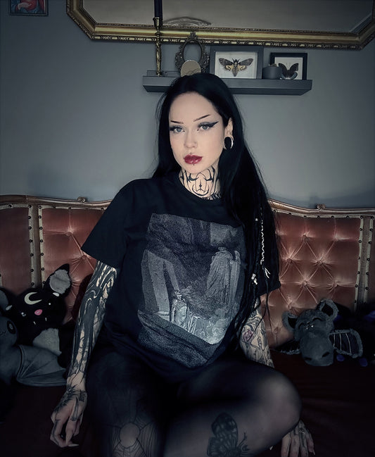 Rise from the grave, the undead, Farinata, Gustave Dore illustration - T-shirt