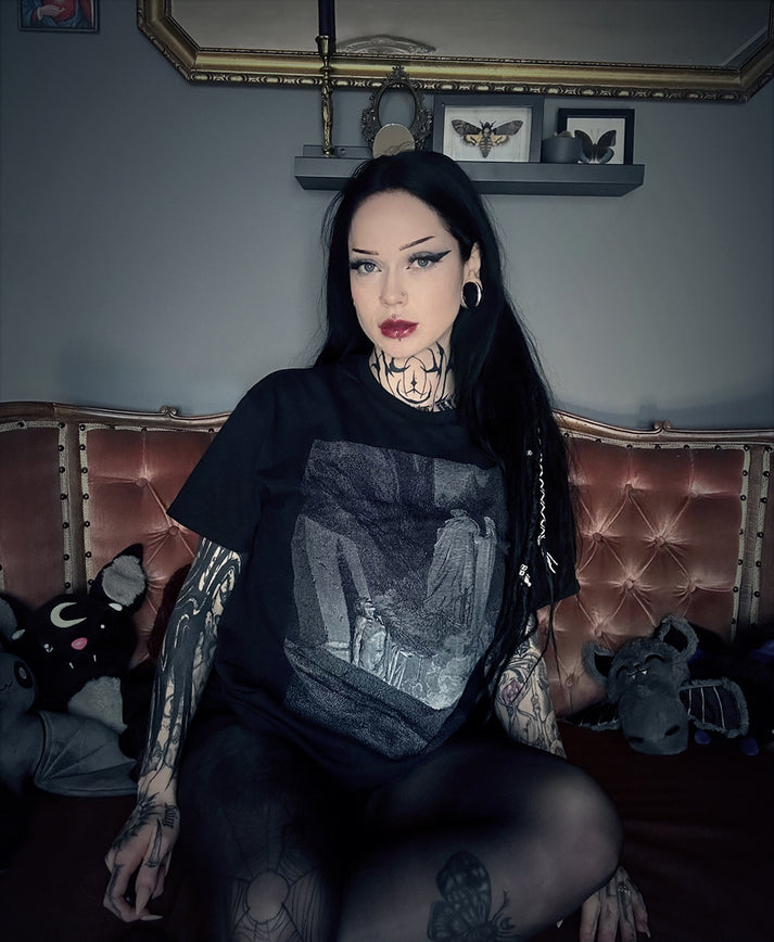 Rise from the grave, the undead, Farinata, Gustave Dore illustration - T-shirt female fitted