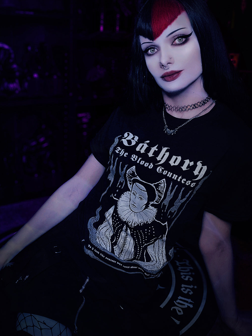 Bathory, blood countess, Elizabeth Bathory, Báthory Erzsébet  - T-shirt