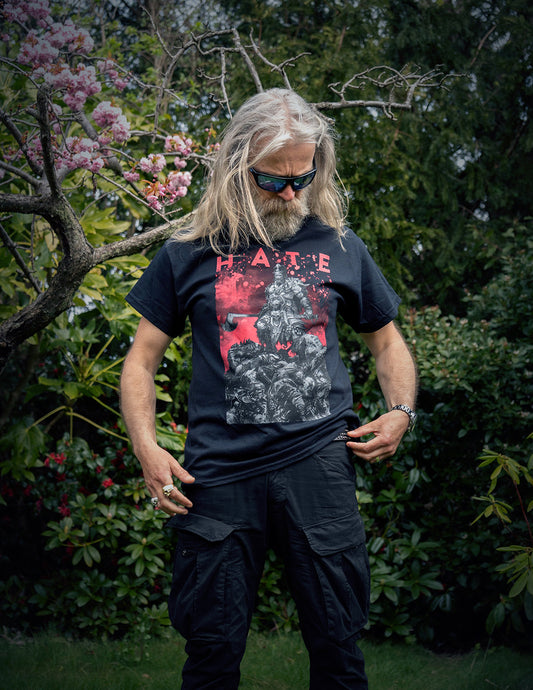 HATE version 2 by Adrian Smith - T-shirt