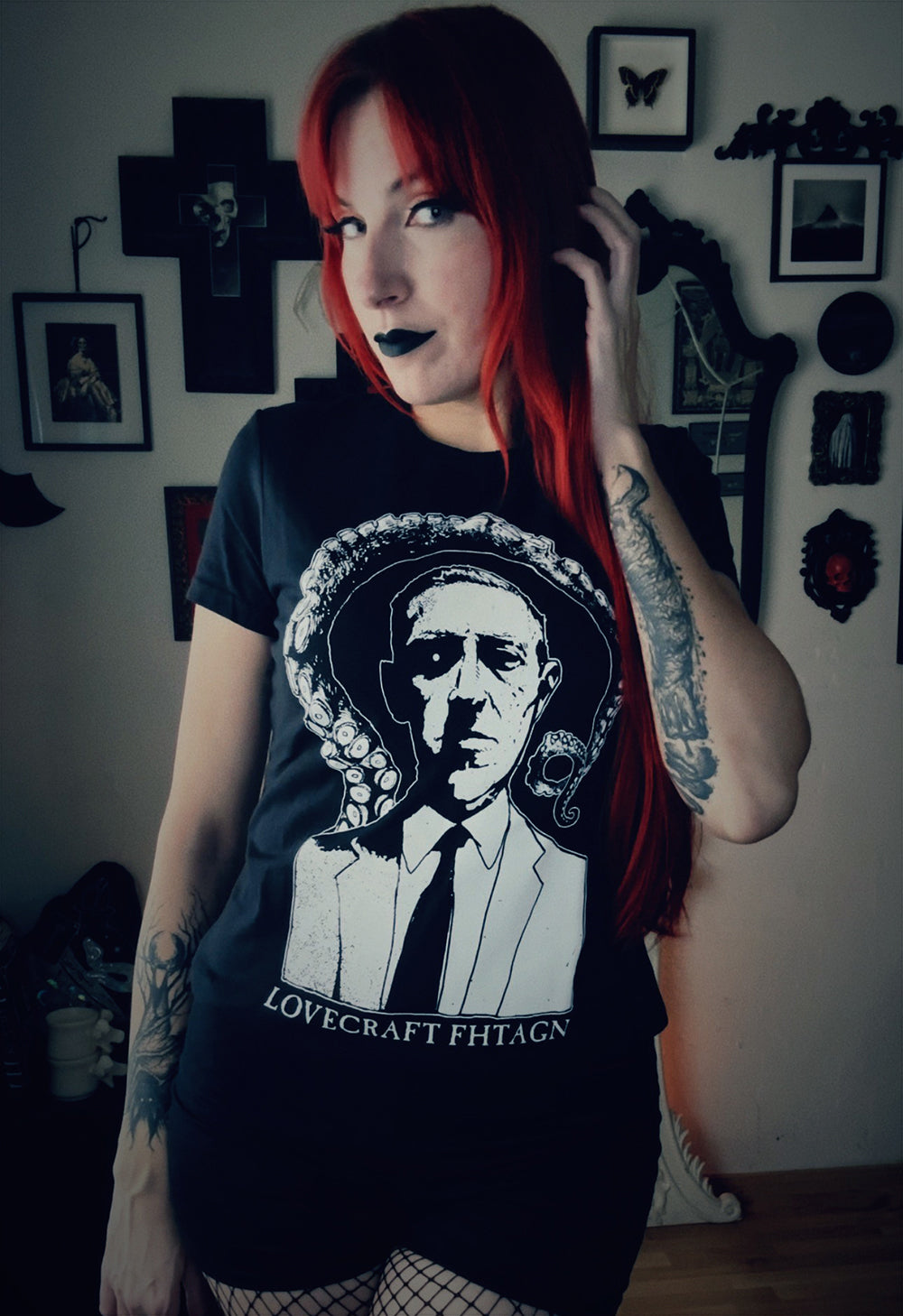 Lovecraft Fhtagn - T-shirt female fitted