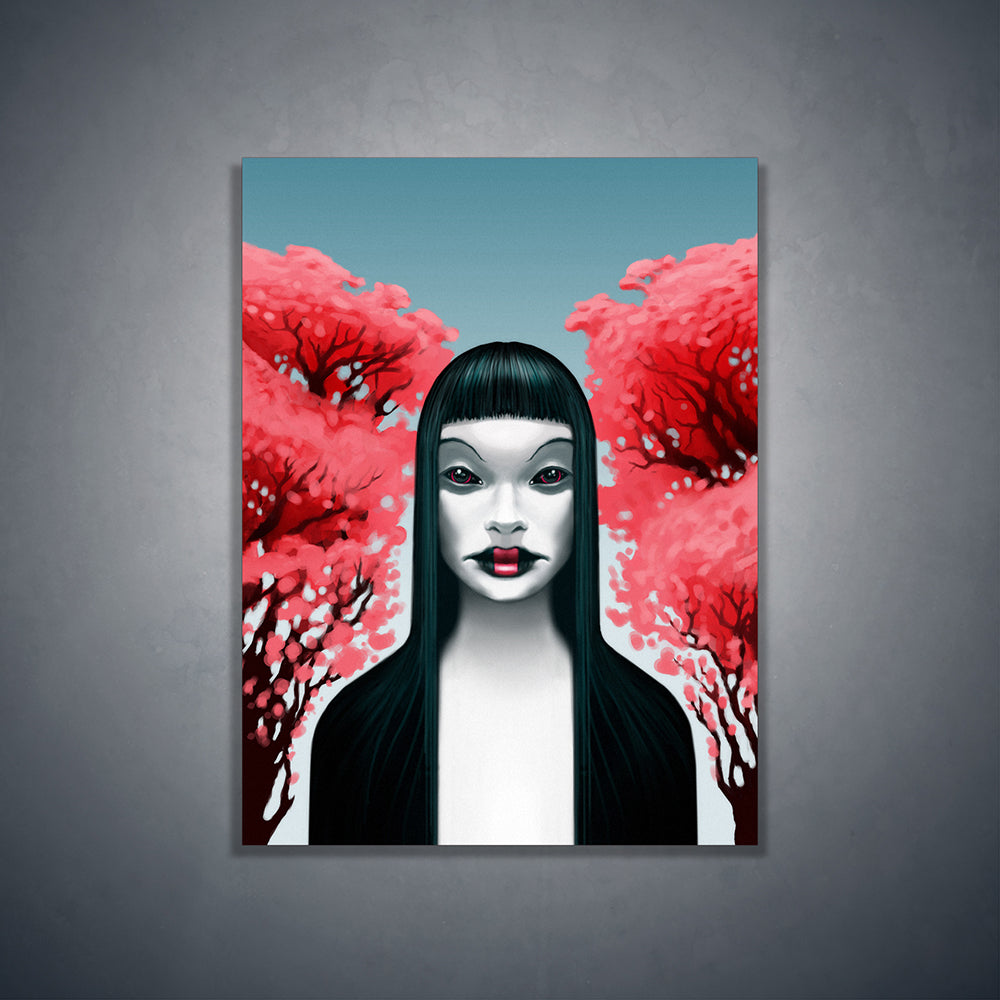 Tree Girl Art Print TORVENIUS tree-girl-art-print-torvenius