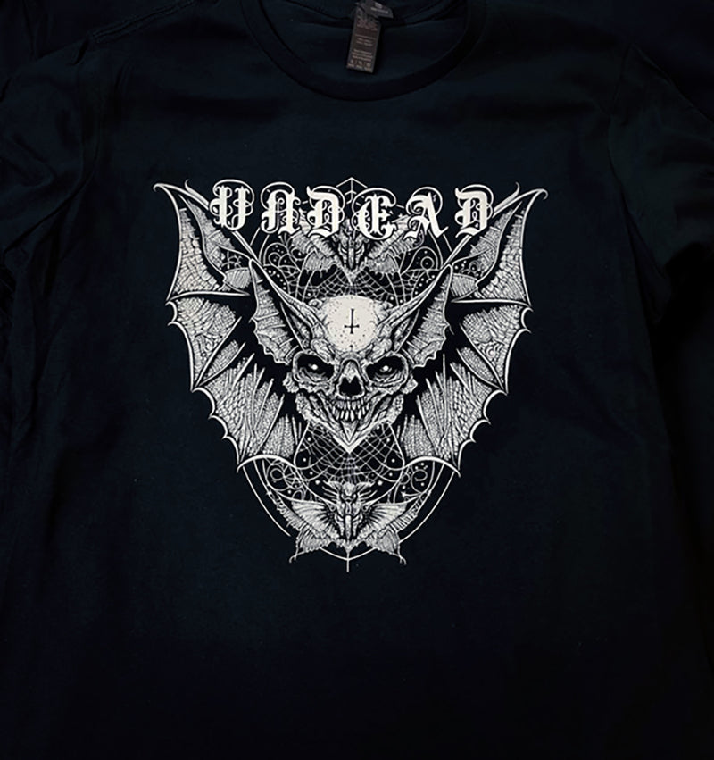 Undead bat head with horror wings - T-shirt – TORVENIUS