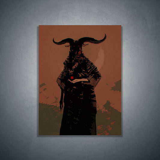 The horned God - Art print