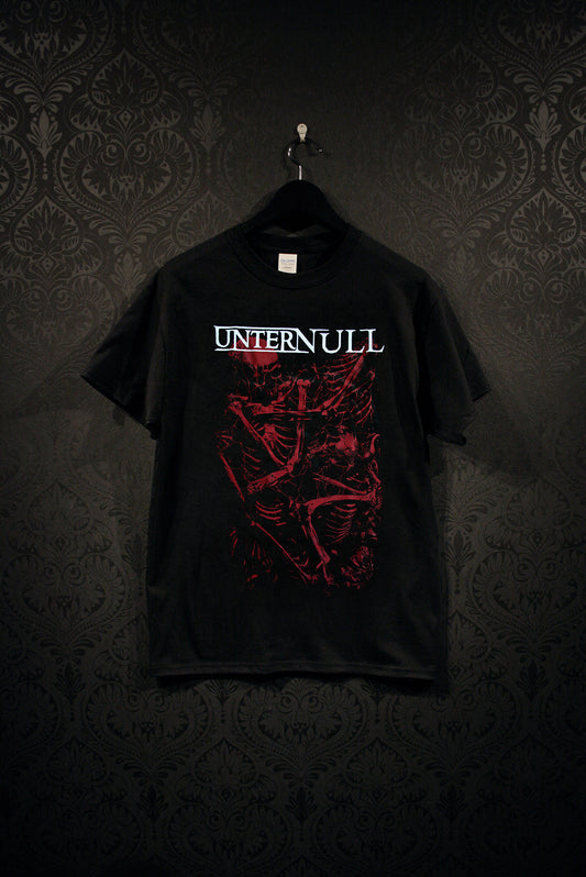 Unter Null "Skeletons", official merchandise - T-shirt