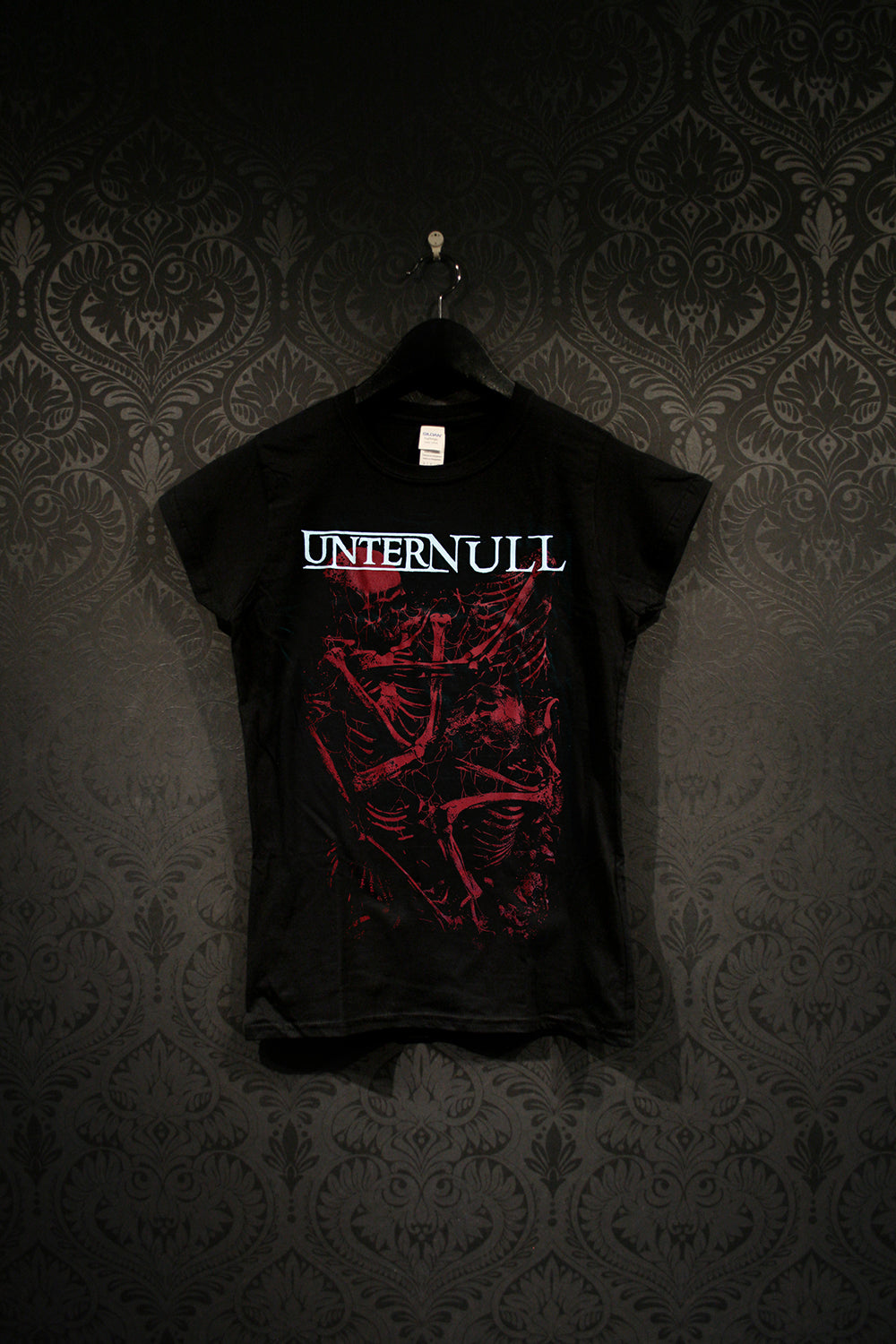 Unter Null "Skeletons", official merchandise - T-shirt female fitted