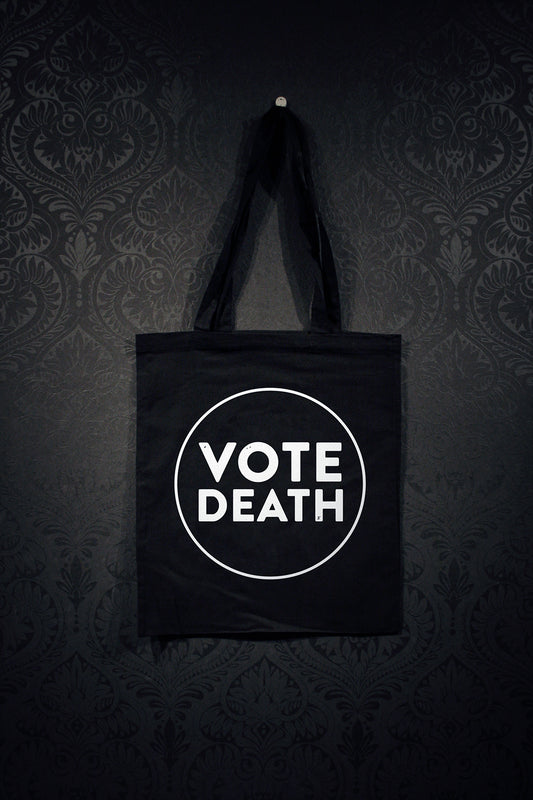 Vote Death - TOTE BAG