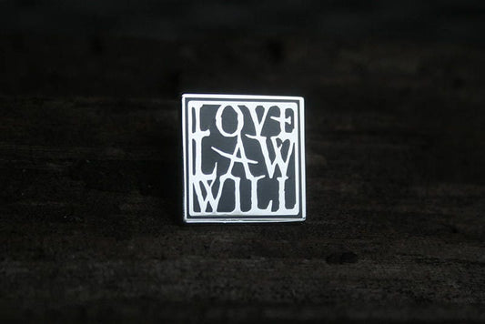 Love Law Will, crowley, thelema, occult and magick - PIN