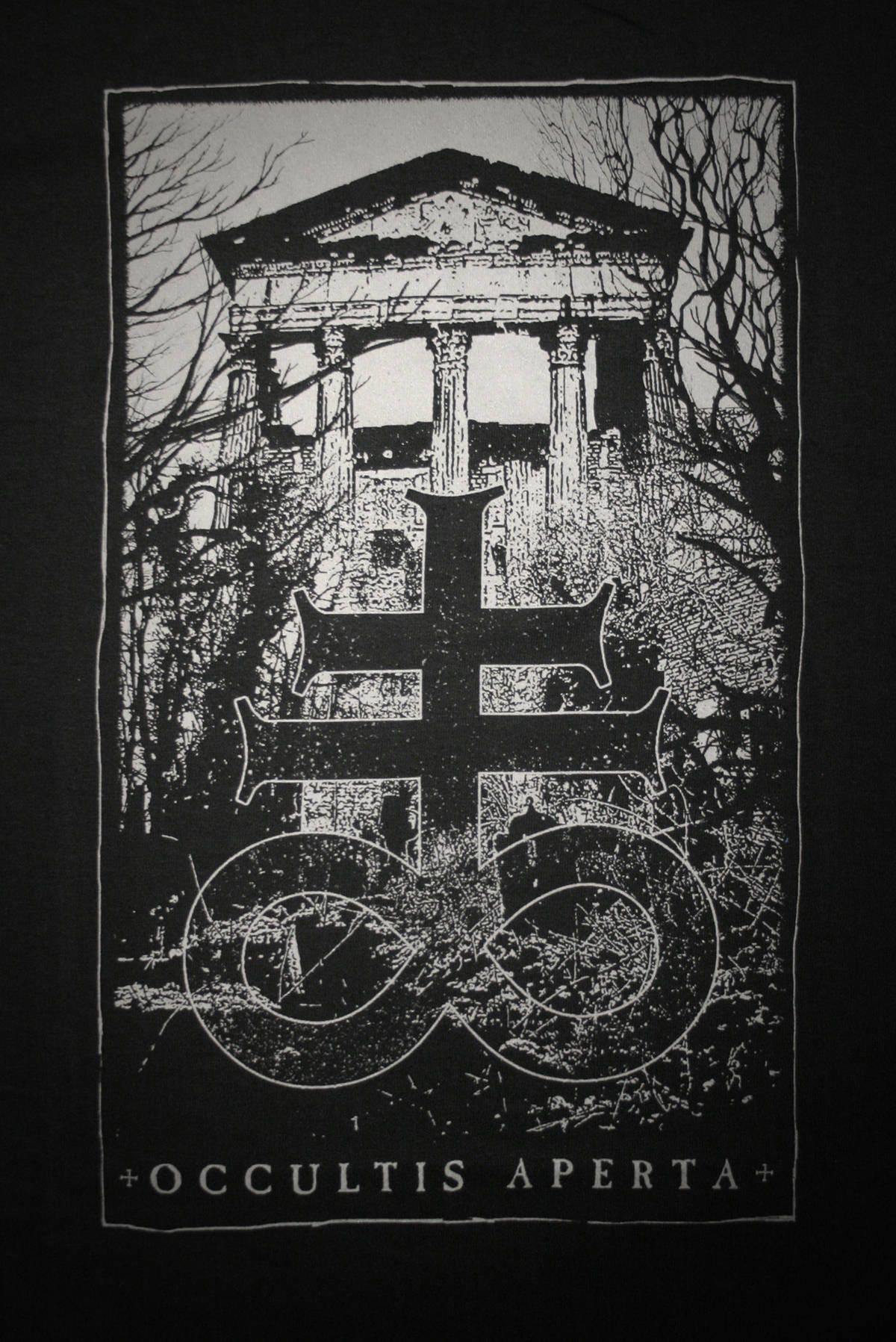 OCCULTIS APERTA, Leviathan Cross Temple - T-shirt