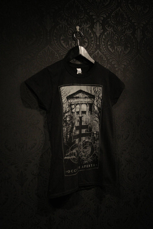 OCCULTIS APERTA, Leviathan Cross Temple - T-shirt female fitted