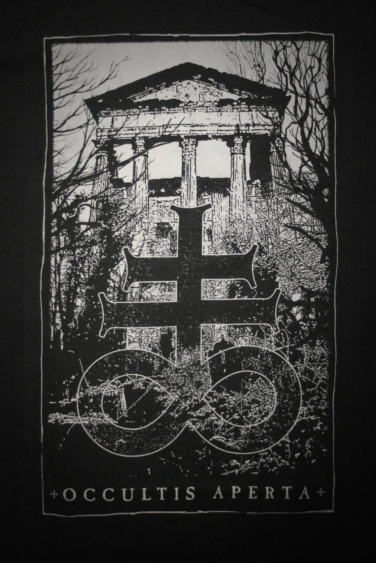 OCCULTIS APERTA, Leviathan Cross Temple - T-shirt female fitted