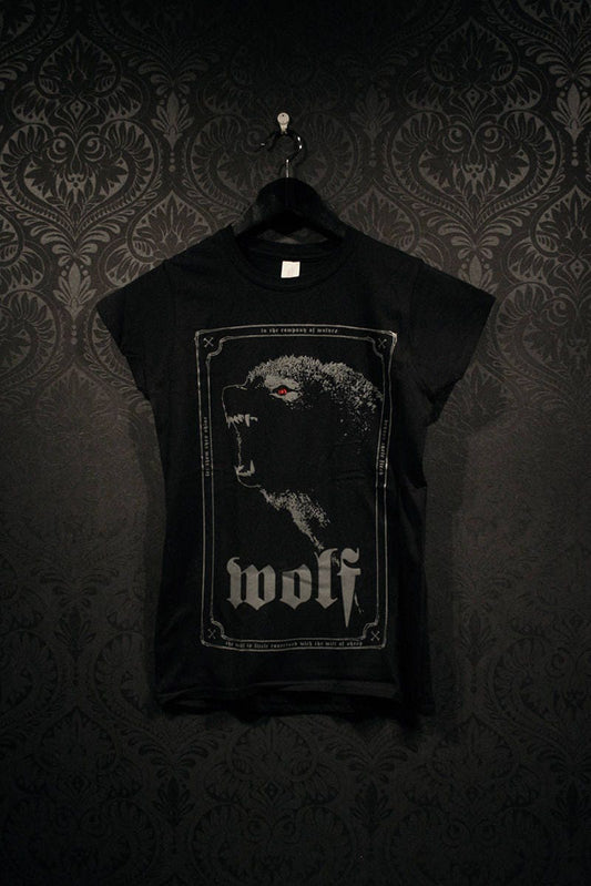Wolf - T-shirt female fitted