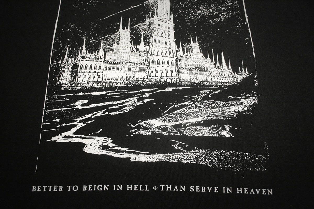 Better to Reign in Hell, than Serve in Heaven - T-shirt female fitted