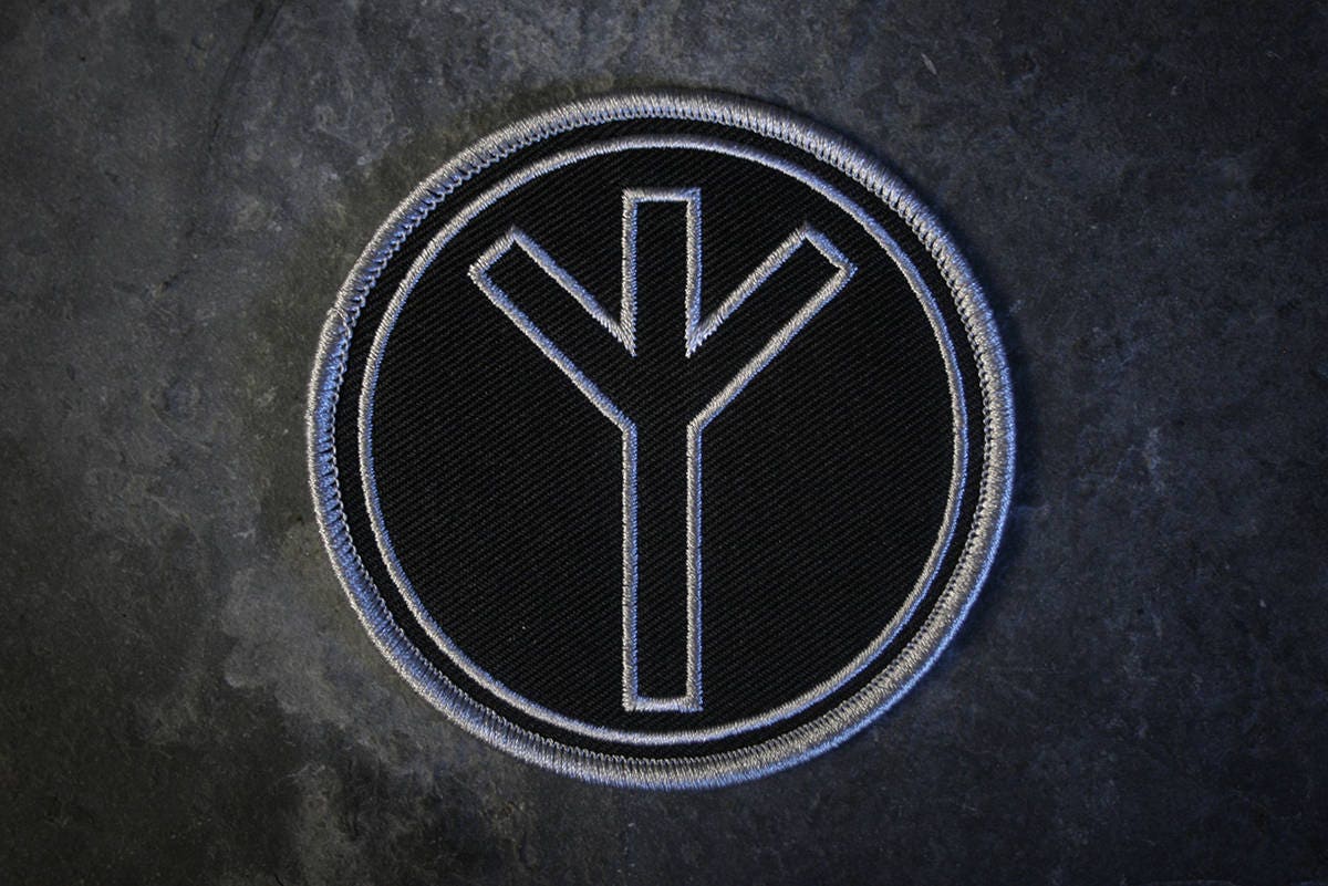 Algiz, round version PATCH TORVENIUS