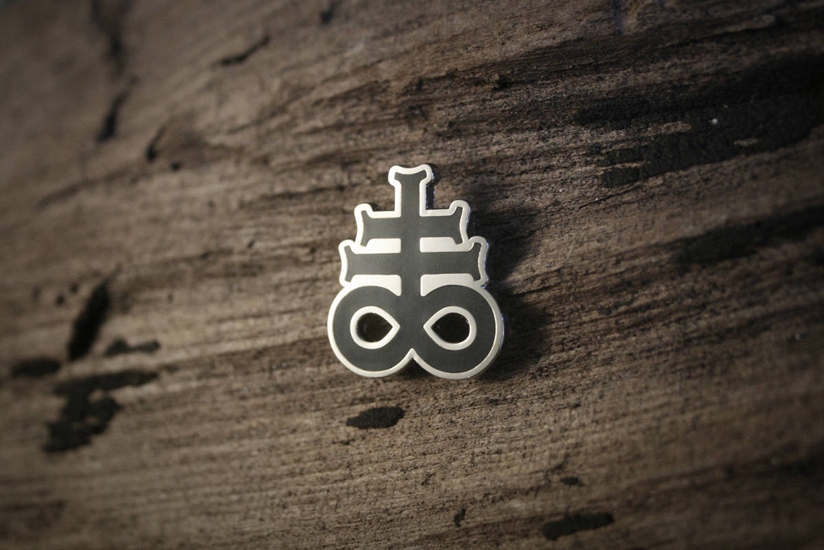 Leviathan Cross - shaped PIN