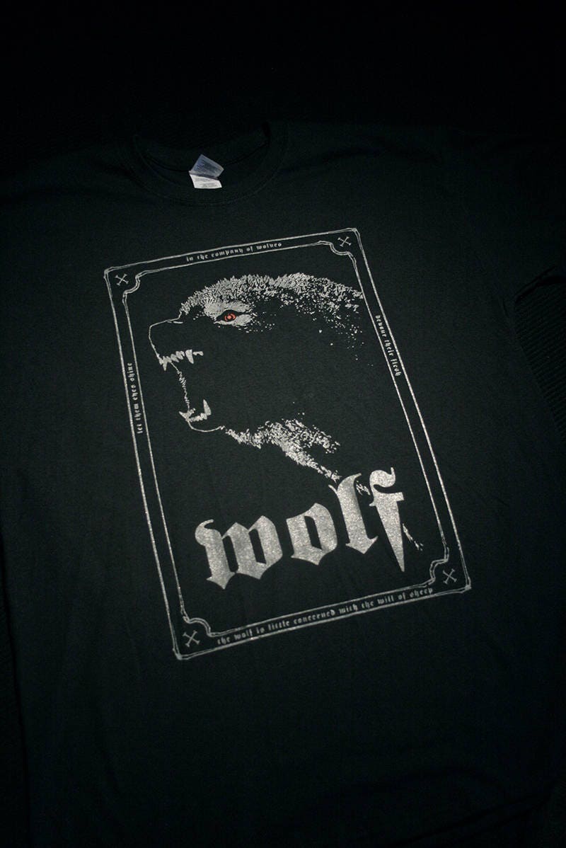 Wolf - T-shirt female fitted