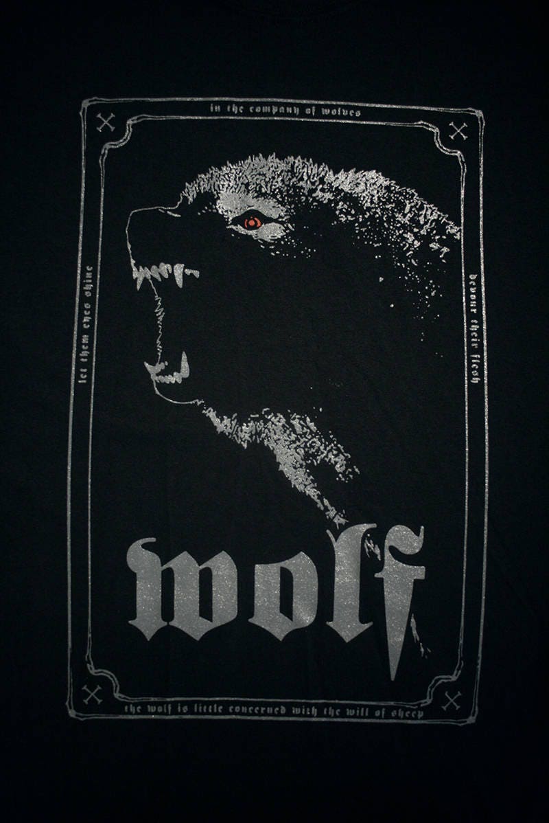 Wolf - T-shirt female fitted