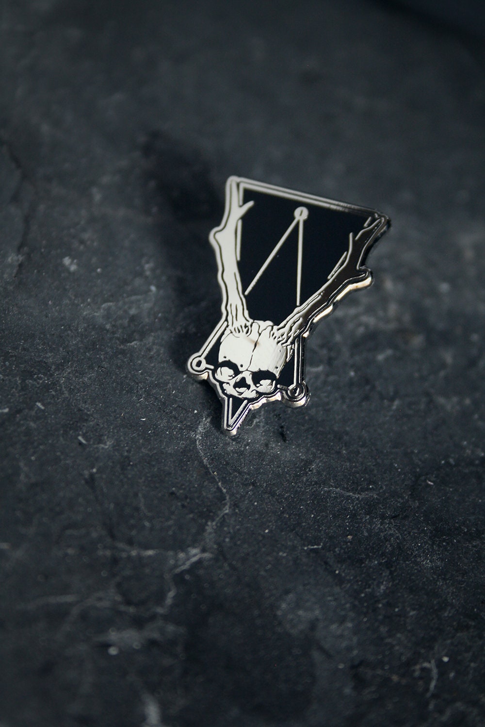 Horned fetal skull - PIN