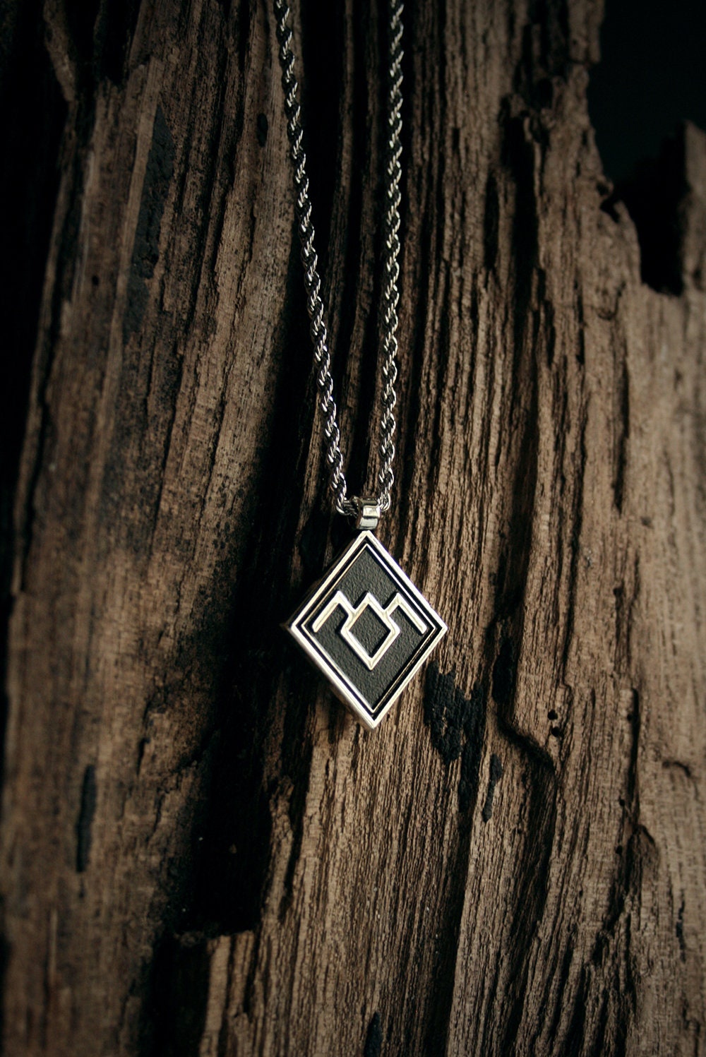 Black Lodge pendant, medallion - NECKLACE