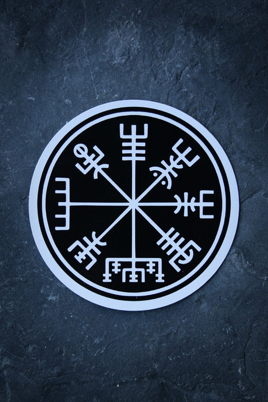 Vegvísir icelandic talisman - vinyl STICKER