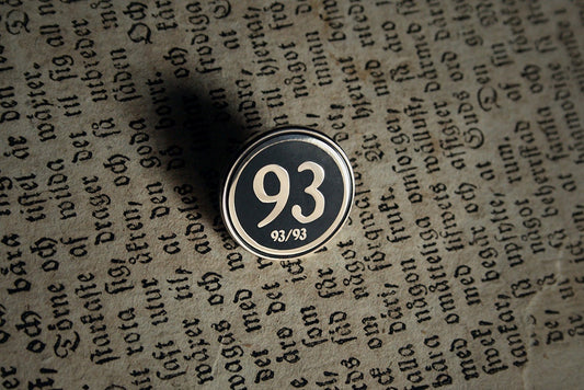 Thelema 93 93/93 Aleister Crowley - PIN