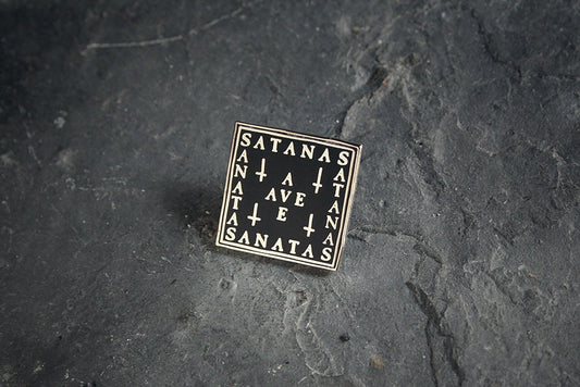 Ave Satanas, hard enamel PIN