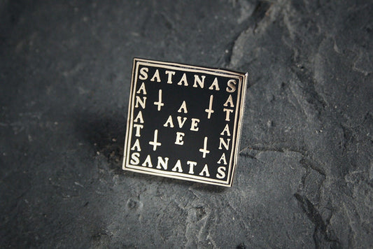 Ave Satanas, hard enamel PIN