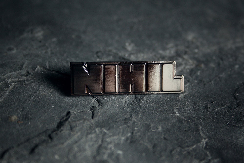 NIHIL, Nihilist (misanthrope design) - PIN