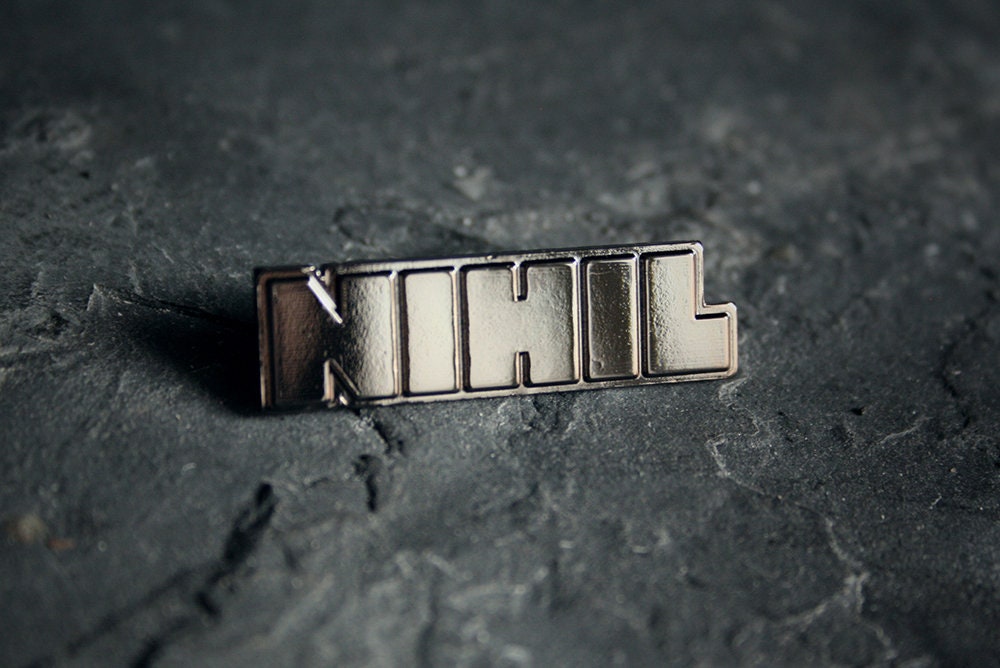 NIHIL, Nihilist (misanthrope design) - PIN