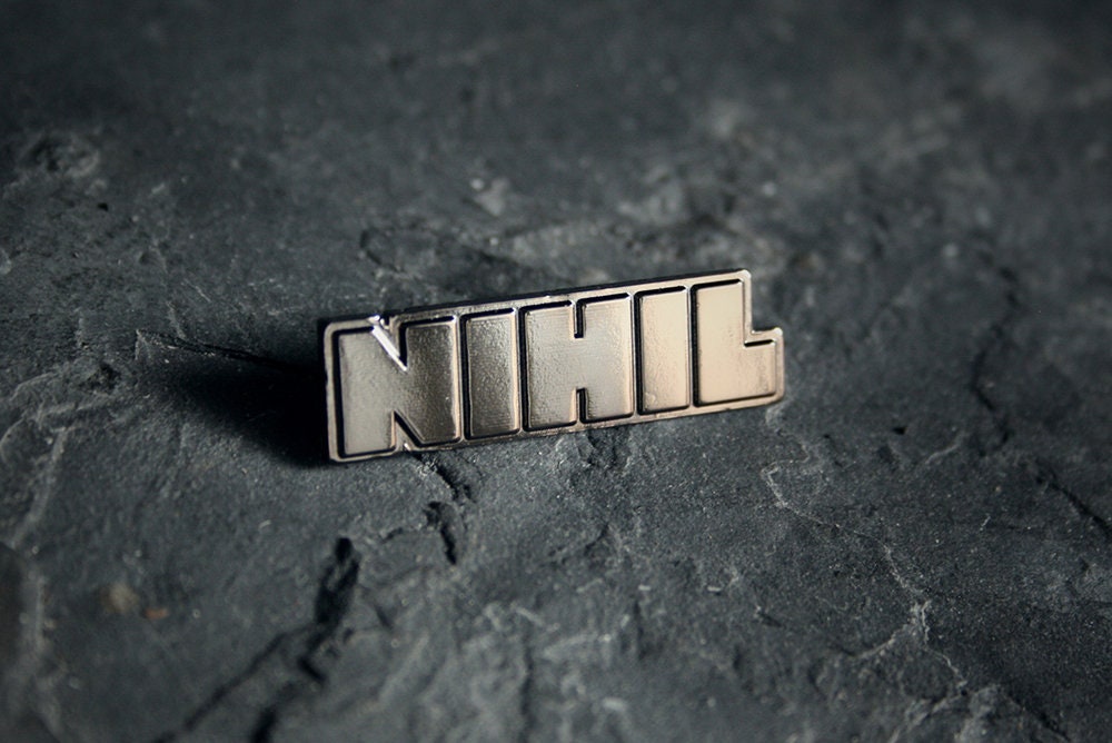 NIHIL, Nihilist (misanthrope design) - PIN