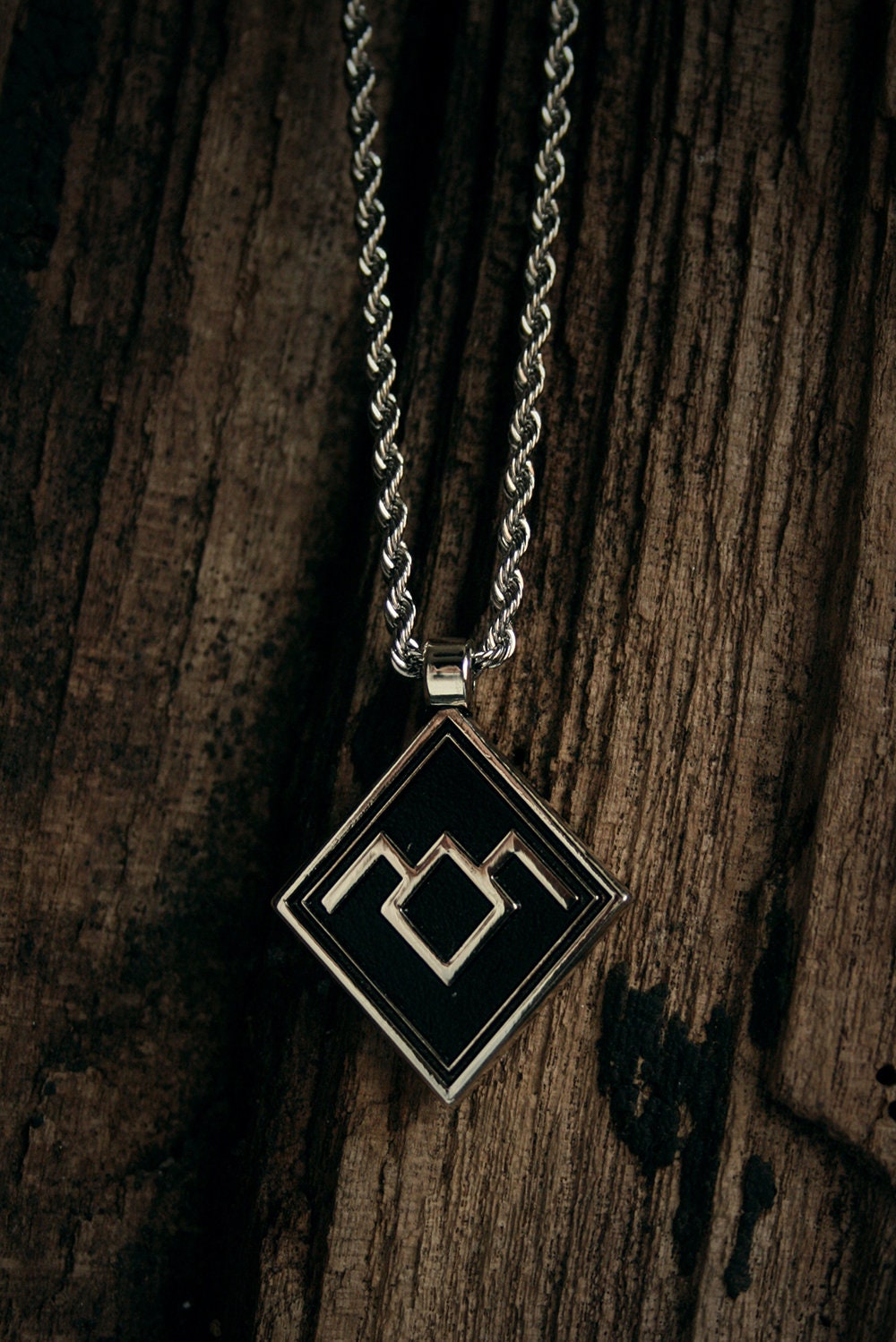 Black Lodge pendant, medallion - NECKLACE