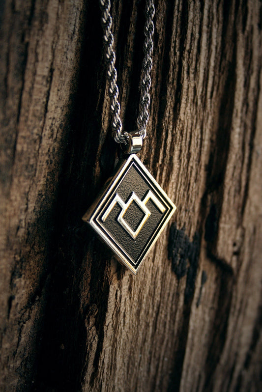 Black Lodge pendant, medallion - NECKLACE